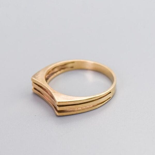 9K Gold ‘Siffari’ Ring - Image 4