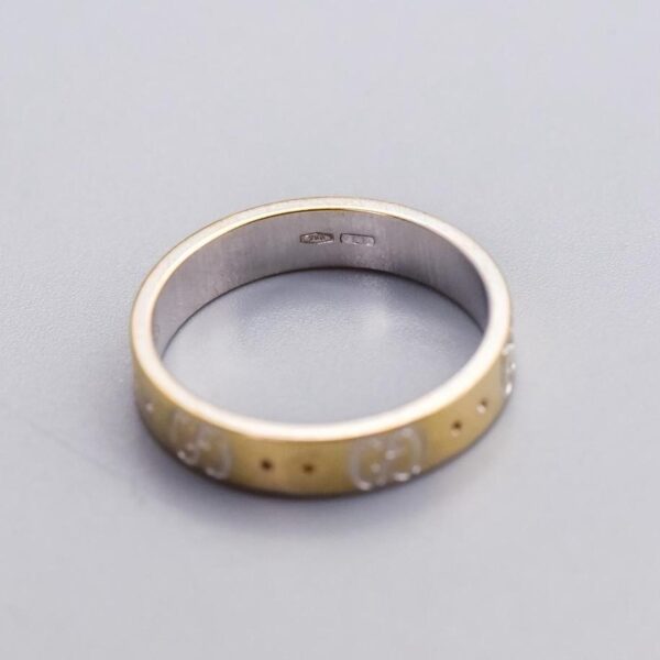 18K Gold Gucci Icon Ring - Image 4