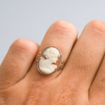 9ct Rose Gold Cameo Ring
