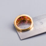 14ct Gold Ruby & Diamond Ring