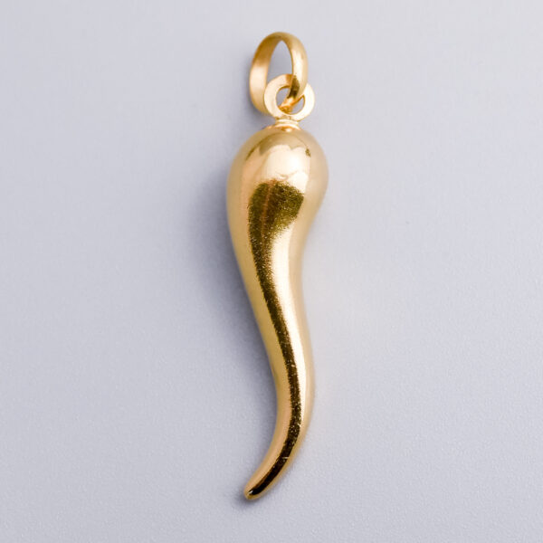 18ct Gold Italian Horn Cornicello Pendant