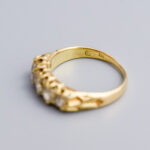 18ct Gold Antique Five Stone Diamond Ring