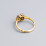18ct Gold Antique Diamond Cluster Ring