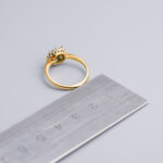 18ct Gold Antique Diamond Cluster Ring