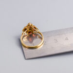 9ct Gold Red Garnet Cluster Ring