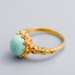 9ct Gold Turquoise Ring