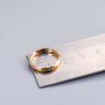 9ct Gold Multi-Tone Twist Band