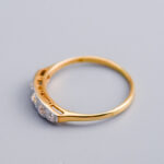 18ct Gold Antique Five Stone Diamond Ring