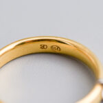 18ct Gold Diamond Band