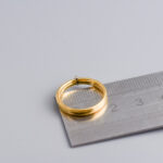 18ct Gold Diamond Band