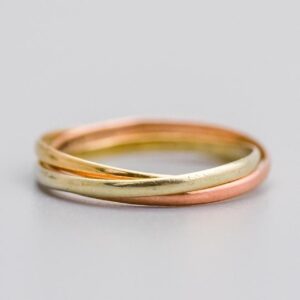 9K Gold Russian Wedding Band