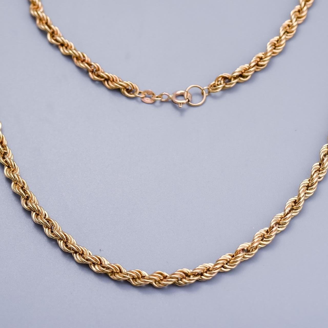 9K Gold Rope Chain