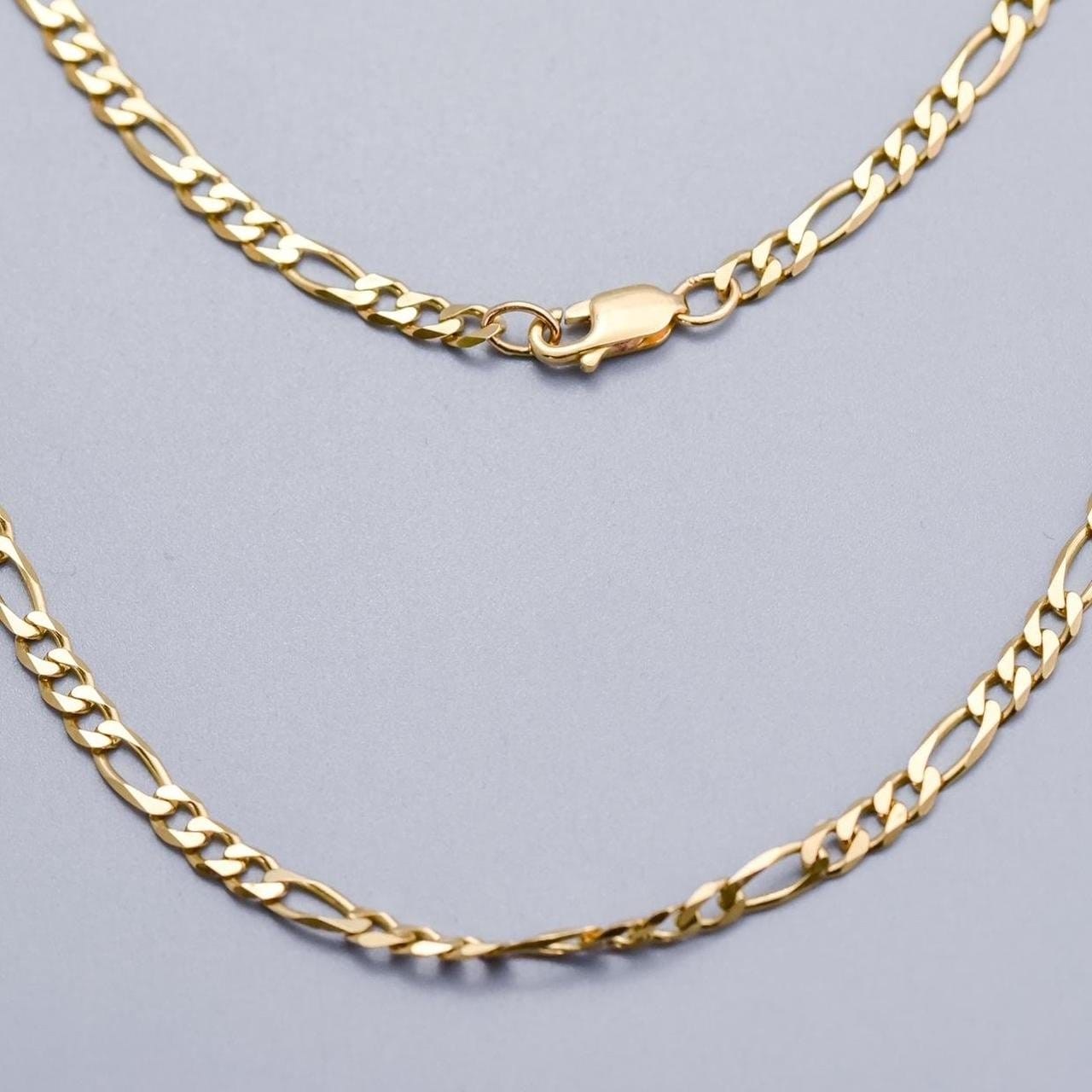9K Gold Figaro Chain