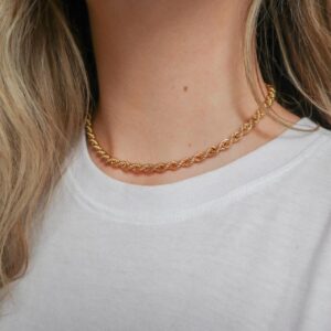 9K Gold Rope Chain