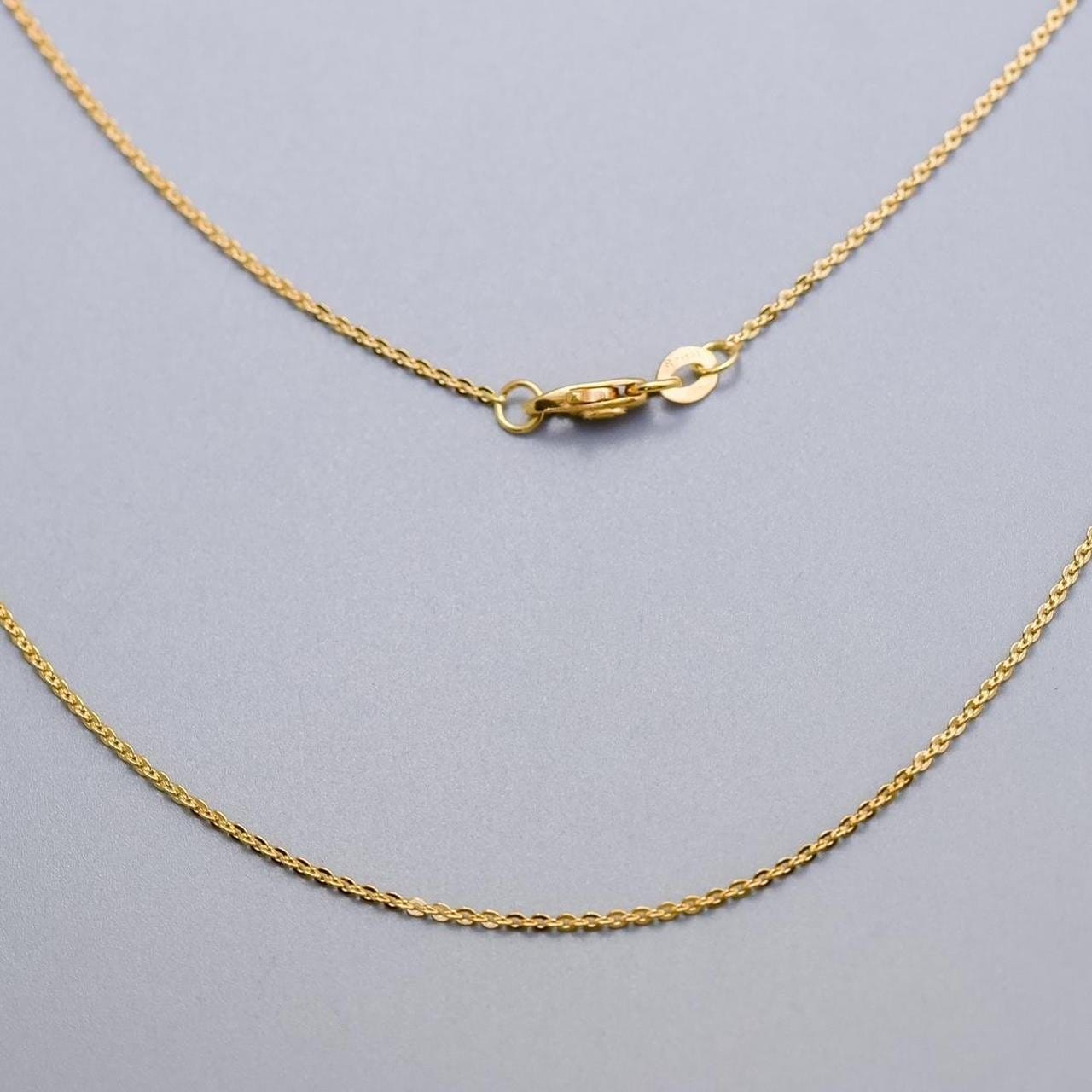 18K Gold Cable Chain