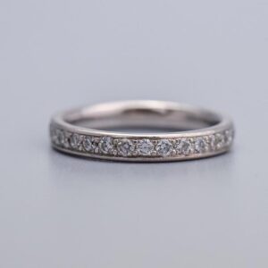 Platinum Diamond Eternity Band