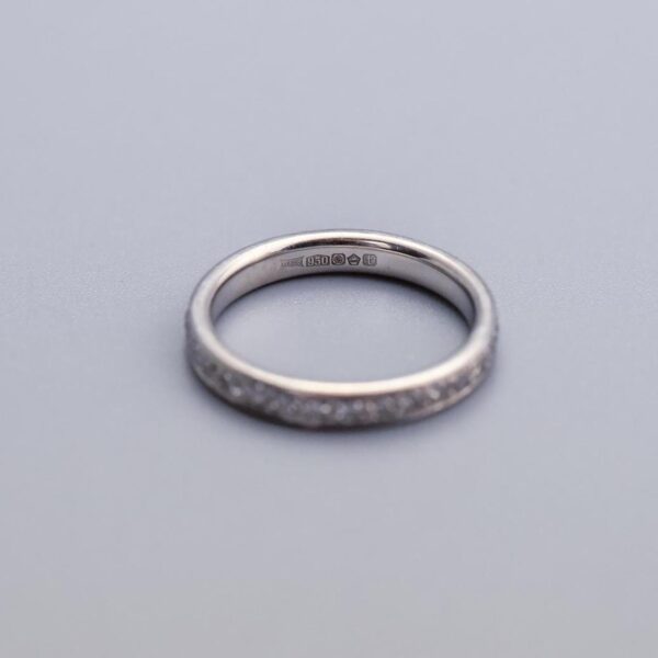 Platinum Diamond Eternity Band