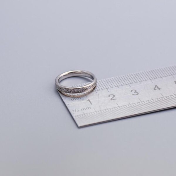Platinum Diamond Eternity Band