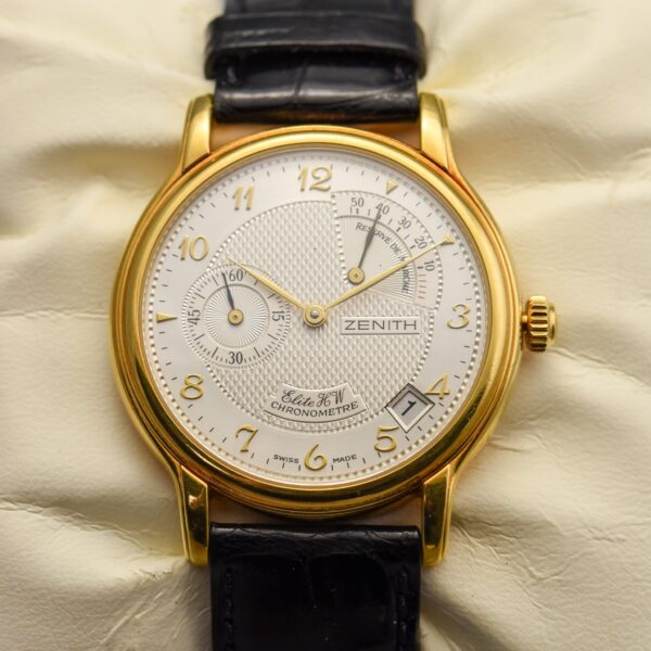 Zenith Manual Winding 01.1125.655 Elite HW Reserved Marche 36.5mm Men's Watch