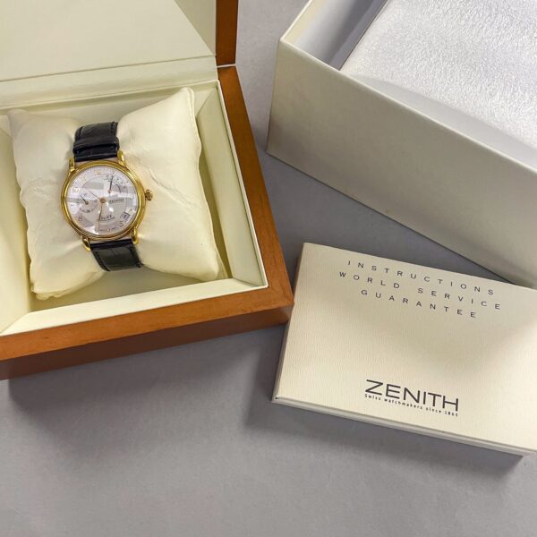 Zenith Manual Winding 01.1125.655 Elite HW Reserved Marche 36.5mm Men's Watch