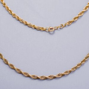 9K Gold Rope Chain
