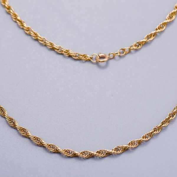 9K Gold Rope Chain
