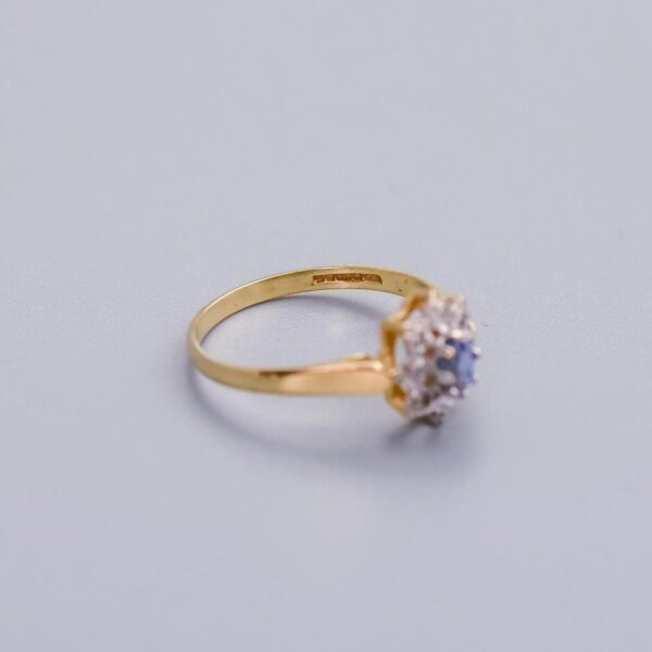 9K Gold Tanzanite Ring