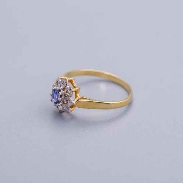 9K Gold Tanzanite Ring