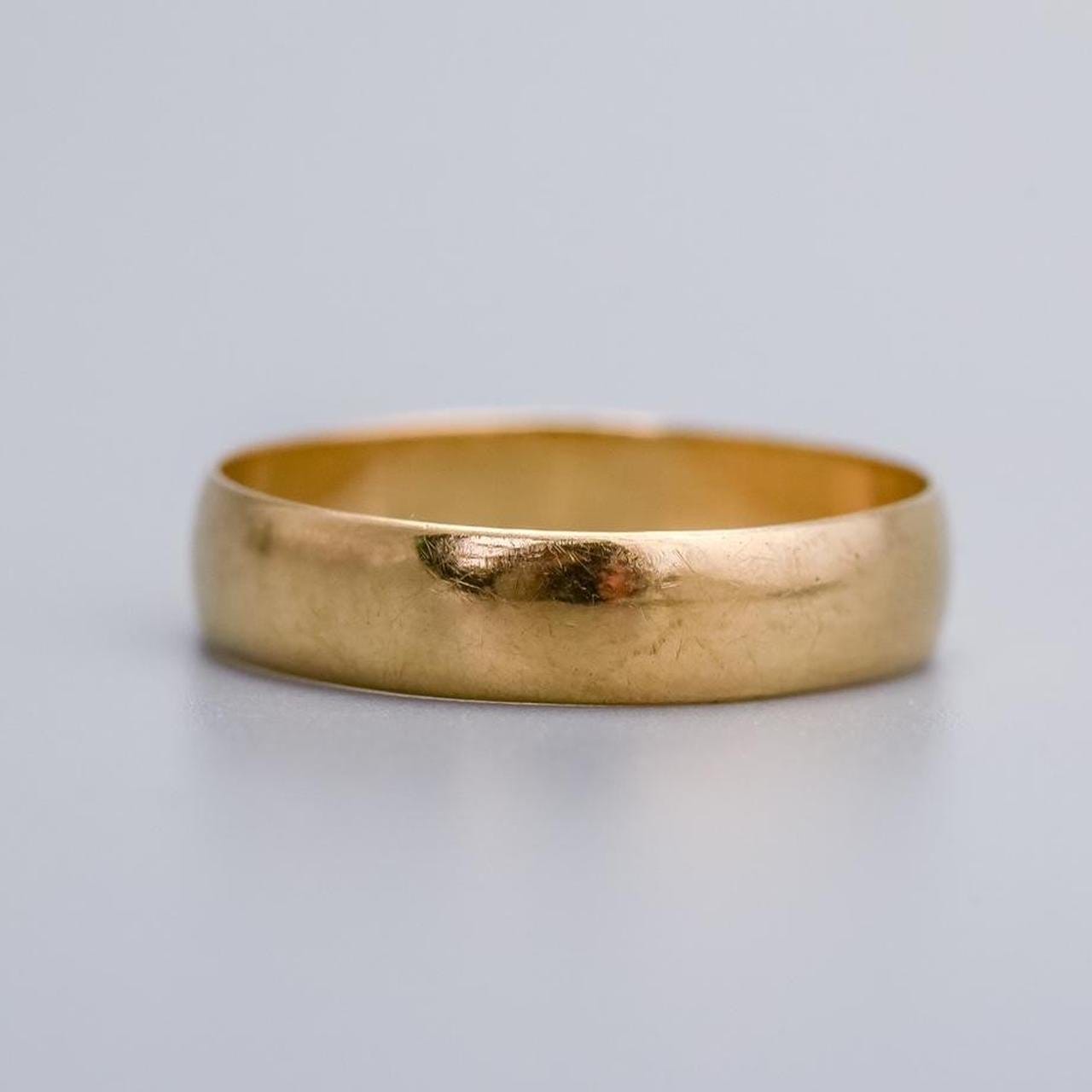 9K Gold Simple Band