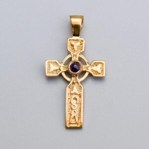 9K Gold Cross Pendant