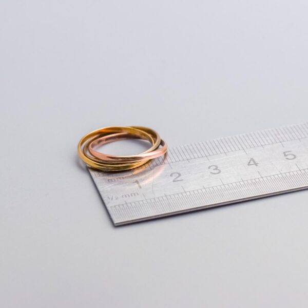 9K Gold Russian Wedding Band