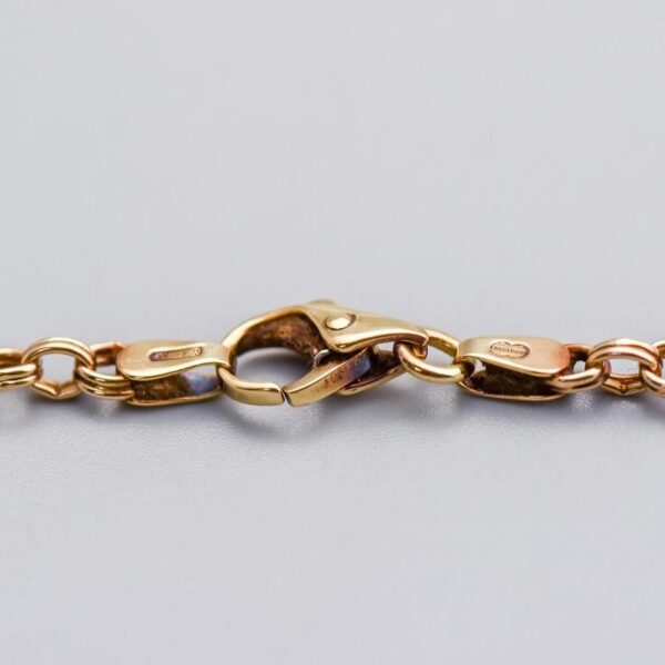 9K Gold Figaro Chain Necklace