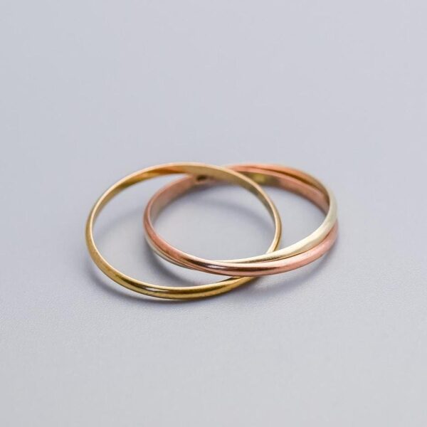 9K Gold Russian Wedding Band