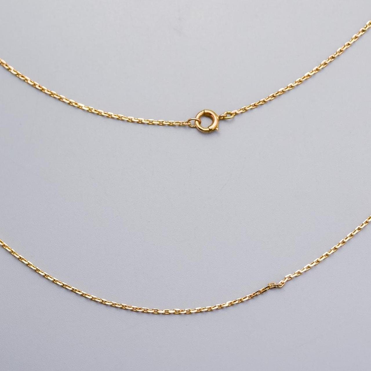9K Gold Fine Cable Chain Necklace