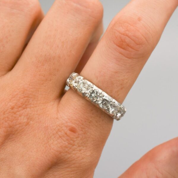 Platinum Seven Stone Diamond Ring