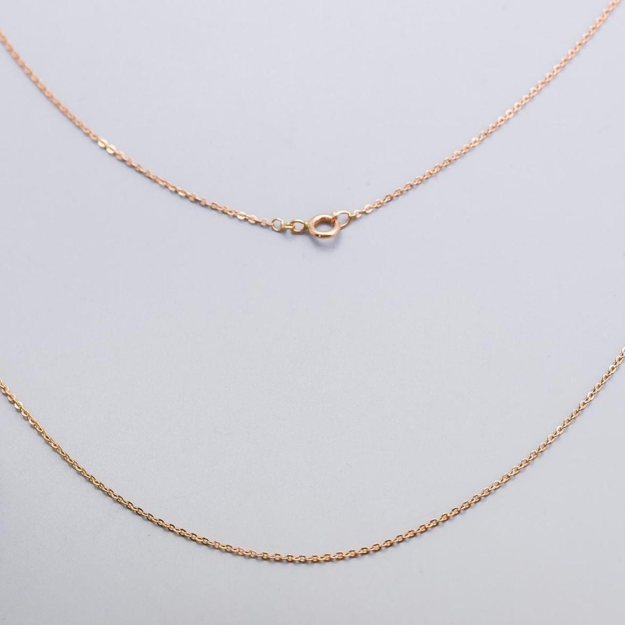 9K Gold Fine Cable Chain Necklace