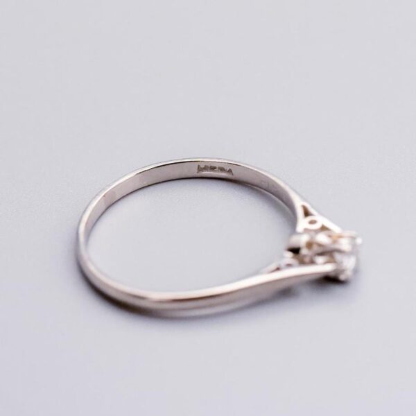 Platinum Diamond Solitaire Ring