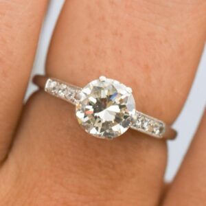 Platinum Diamond Ring