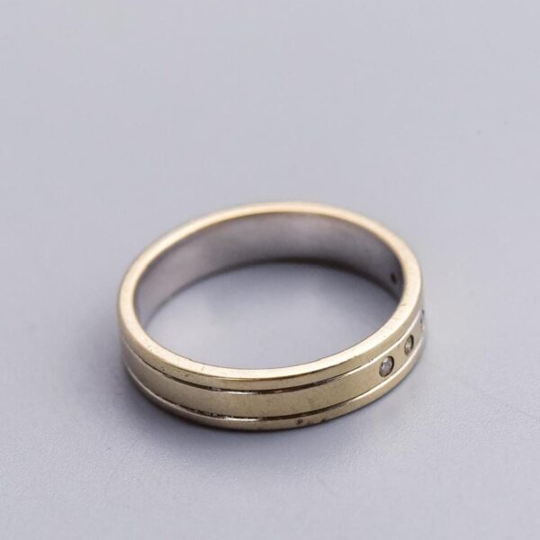 9K Gold Diamond Band