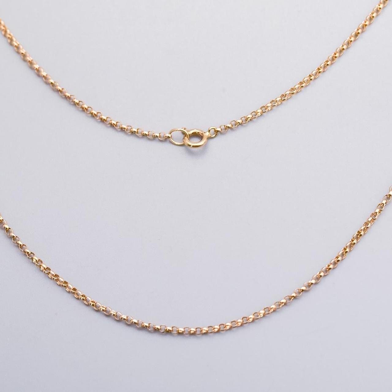 9K Gold Belcher Chain Necklace