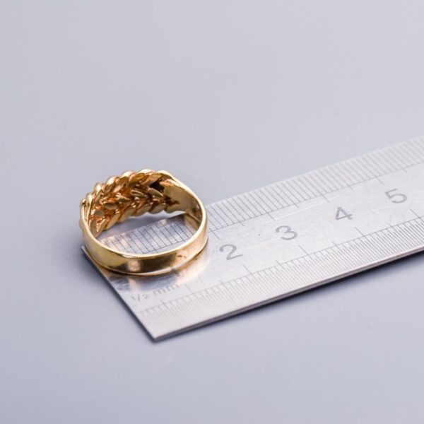 9K Gold Keeper Ring