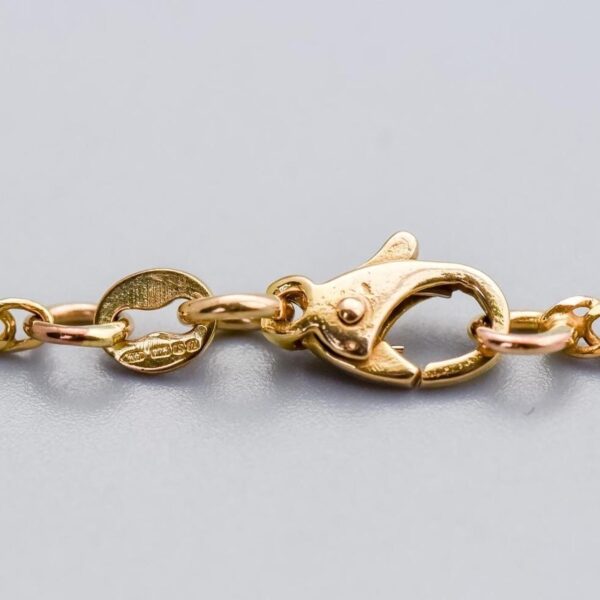 9K Gold Curb Chain Necklace