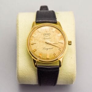 LONGINES CONQUEST 1960s Automatic, Solid 18k Gold, Original Dial
