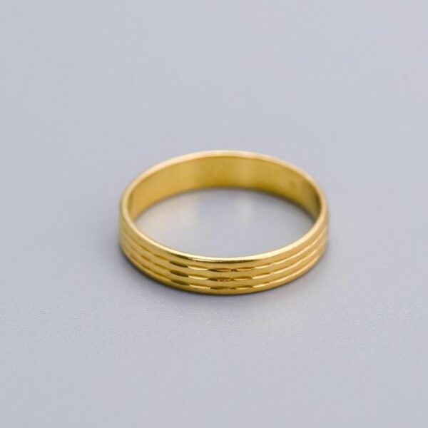 18K Gold Lined Band