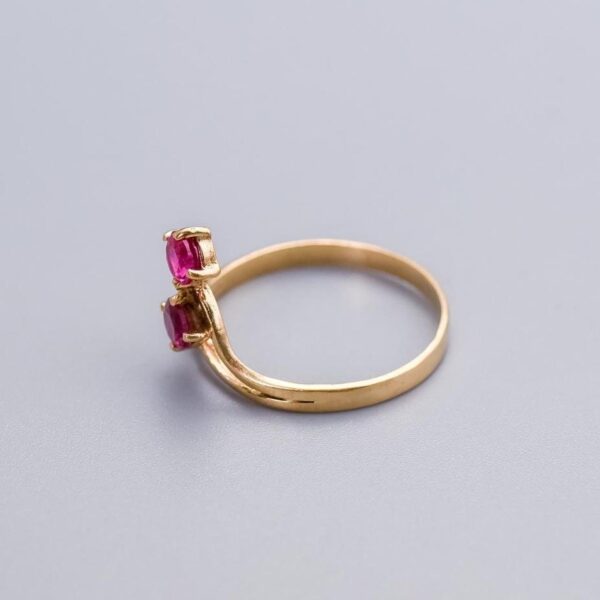 9K Gold Ruby Ring