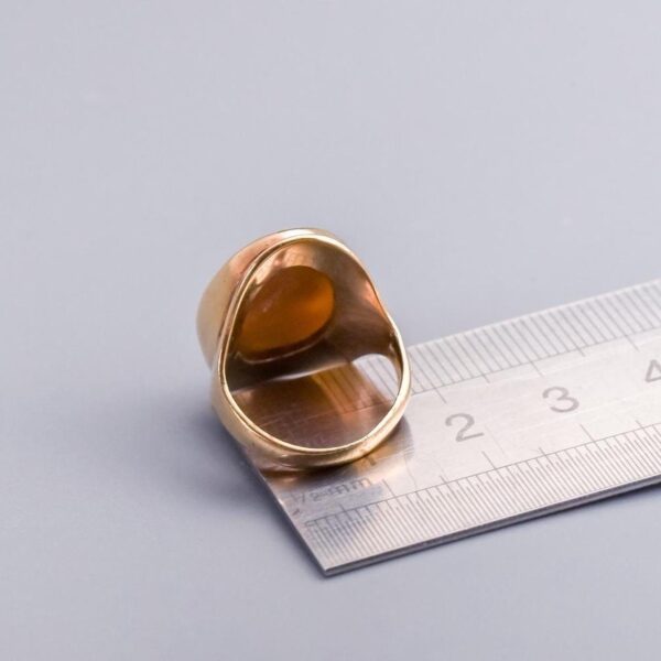 9K Gold Cameo Ring
