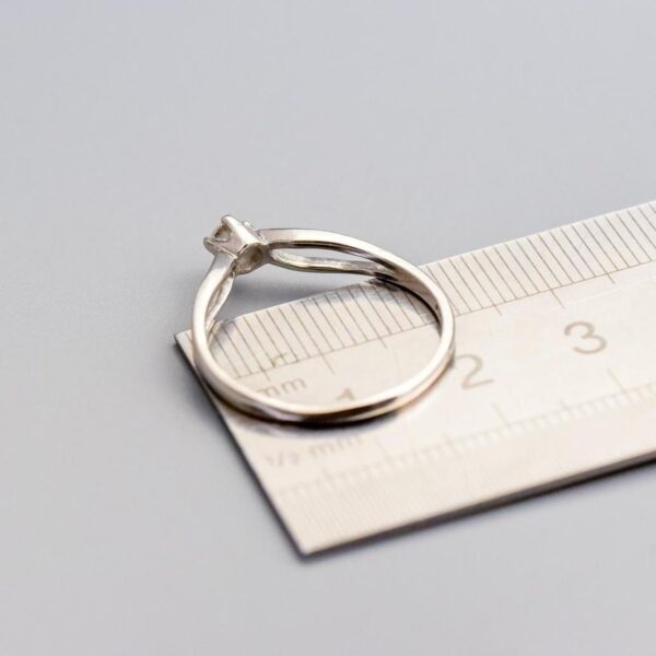 Platinum Diamond Solitaire Ring