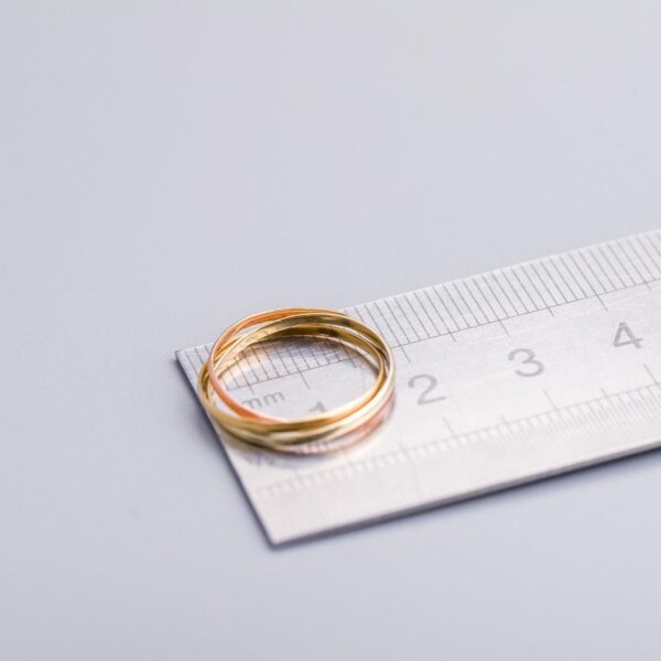 9K Gold Russian Wedding Band