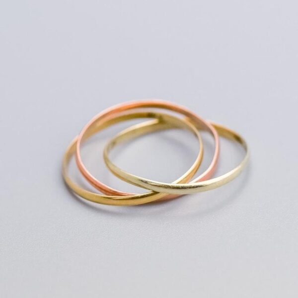 9K Gold Russian Wedding Band