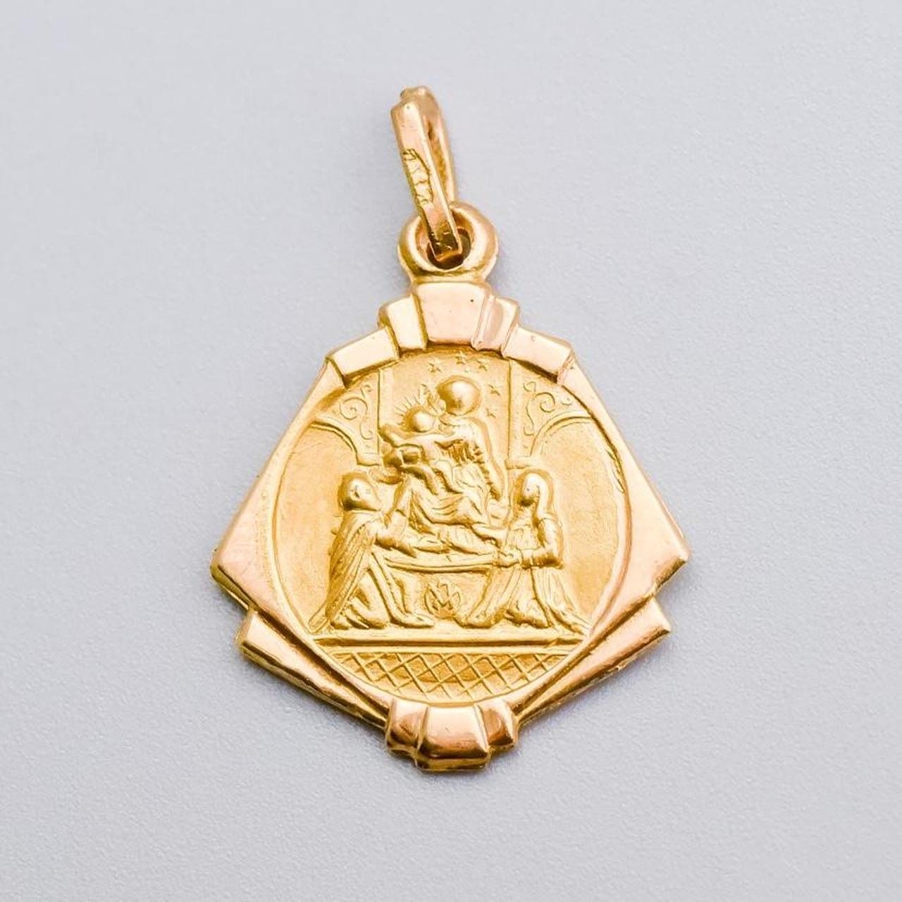 9K Gold St. Joseph Pendant